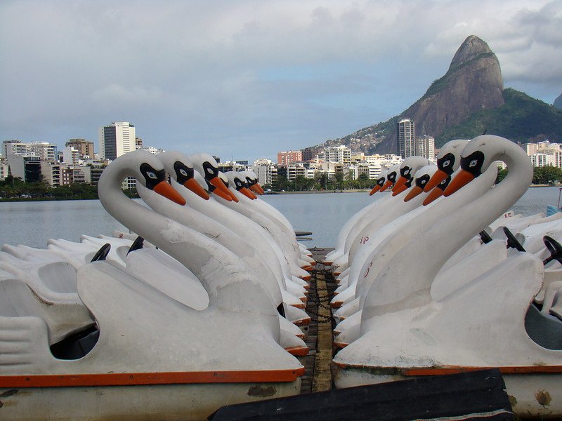 Lagoa Rodrigo de Freitas: O Paraíso Escondido do Rio de Janeiro 4 Pedalinhos na lagoa.