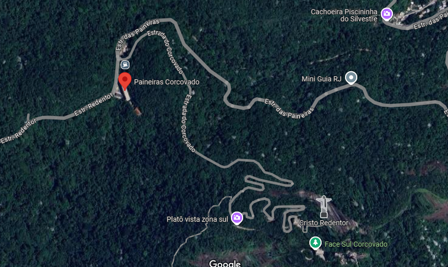 Tudo Sobre o Réveillon 2025 no Cristo Redentor: Pacotes, Atrações e Acessos 6 Foto do maps, Paineiras do Corcovado.