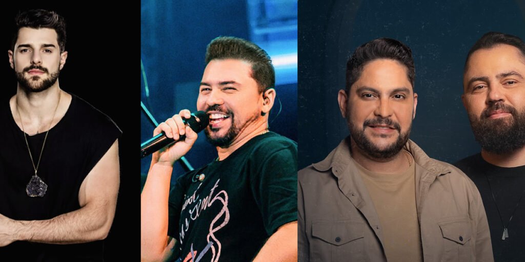 Réveillon em Recife 2025: O Que Esperar da Virada do Ano 4 Artistas que participarão da festa da Virada em Recife 2025.