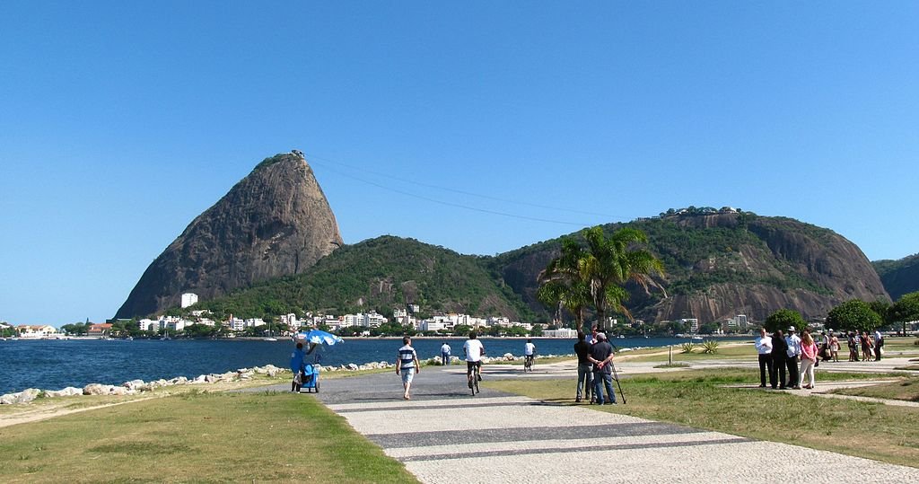 Pão de Açúcar, Rio de Janeiro: Guia Completo 2 Foto do Aterro do Flamengo com vista para o Pão de Açúcar.