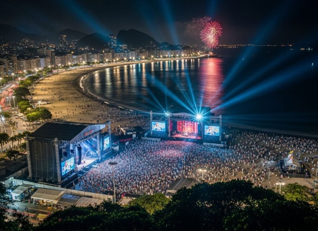 Réveillon 2025/2026 no Rio de Janeiro: Festas Imperdíveis 2 Queima de fogos em Rio de Janeiro