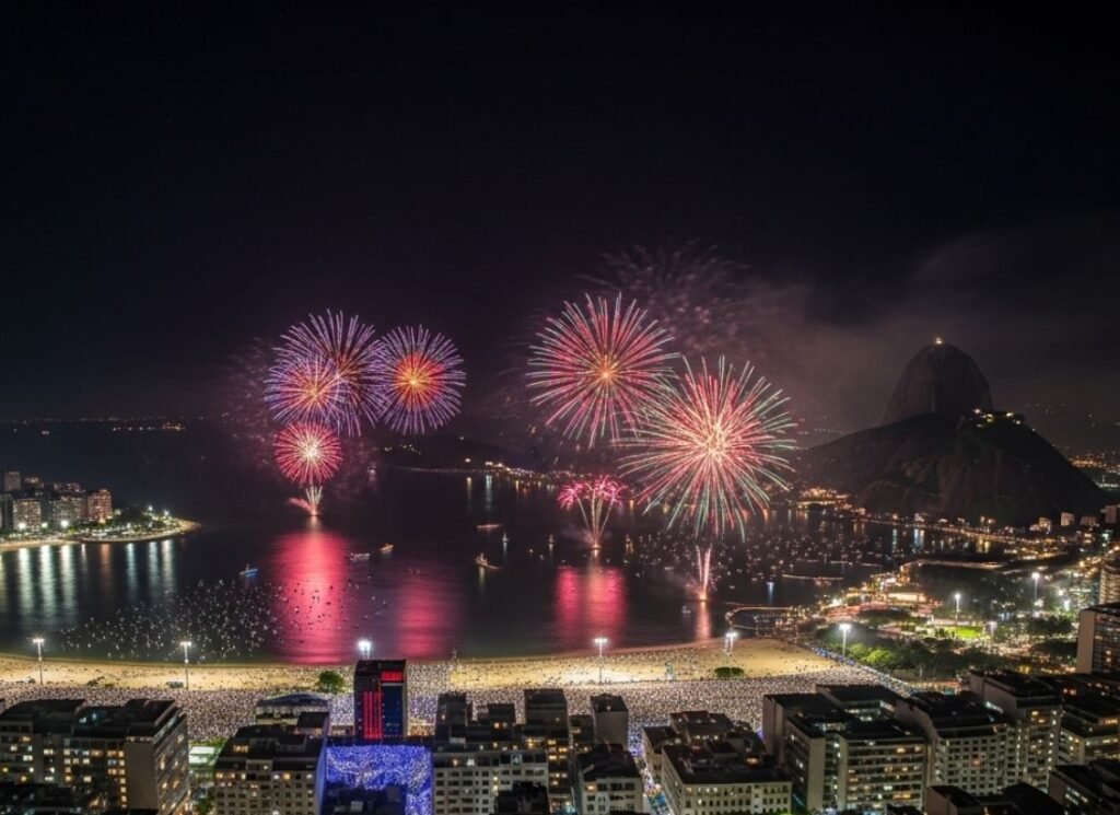 Réveillon 2025/2026 no Rio de Janeiro: Festas Imperdíveis 3 Queima de fogos em Rio de Janeiro