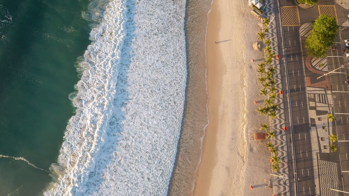 O Que Fazer no Rio de Janeiro em 5 Dias: Roteiro Completo 3 Praia de Copacabana vista de cima, no Rio de Janeiro